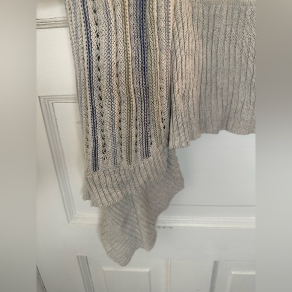 NIC + ZOE Size Medium COURTYARD DRAPEY KNIT CARDIGAN SWEATER IN MULT - Picture 9 of 10